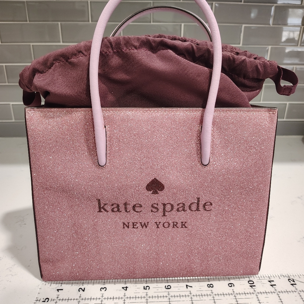 Kate Spade Sparkle Glitter Pink Bag